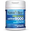 Nature's Best Super Strength Lactase Tablets 9000 FCC Enzyme Units - Max Strength Digestive Enzyme - UK Made - 60 Tablets (1 Month's Supply) view 1
