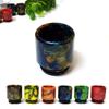 Vaportown 810 Drip Tip for Geekvape Zeus X Z Max Voopoo Uforce L Maat Horizon Sakerz Master Aquila Falcon 2 Freemax Mesh Pro 3 Fireluke 4 Tank Drag 4 Argus GT 2 XT Kit Glass Mouthpiece (Blue) view 1