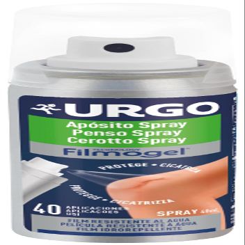 Urgo - Filmogel Dressing Spray - Invisible, Healing and Waterproof - 40 ml Spray, 40 Applications