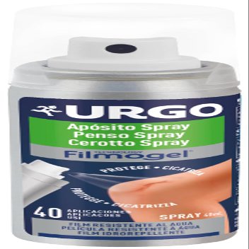 Urgo - Filmogel Dressing Spray - Invisible, Healing and Waterproof - 40 ml Spray, 40 Applications