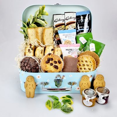 Hamper box with Sweet Treats - Unique Gift Afternoon Tea