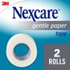 3M 78 Nexcare Gentle Paper First Aid Tape: 1 in. x 30 ft. (White) / 2-Pack view 2