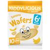 Kiddylicious Banana Wafers - Gluten and Dairy Free Kids Snack - Suitable for 6+ Months - 4 x 10 Twin Packs view 4