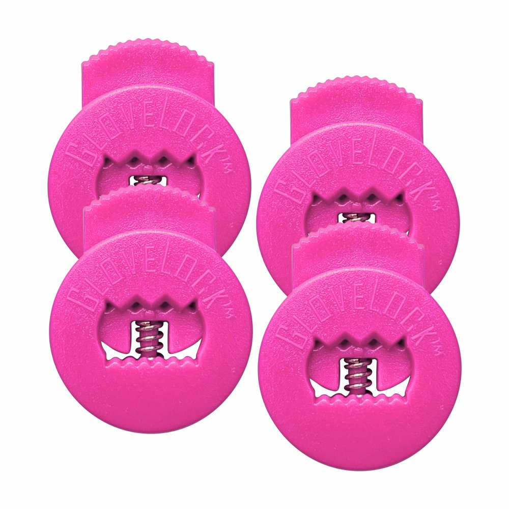 GloveLock 4 Pack (Hot Pink)