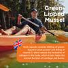 Healthspan Green Lipped Mussel (120 Capsules) | for Bone & Cartilage Support | Added Vitamin C | 500mg Responsibly Sourced New Zealand Green Lipped Mussel Powder view 3