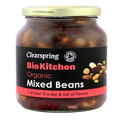 Clearspring Bio Kitchen Organic Mixed Beans, 350 g