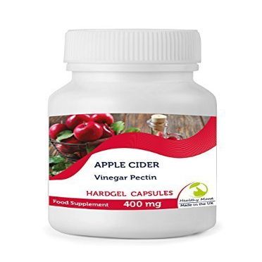 Cider Vinegar Pectin 500mg Health Food Supplement Vitamins 30 Tablets Pills Nutrition Supplements Britain Quality in Bottlles HEALTHY MOOD UK