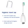 YanBan Replacement Brush Heads, 4 Pack Toothbrush Head Compatible with Philips, Essence, Elite, Xtreme, Advance and CleanCare Electric Toothbrush view 3