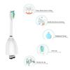 YanBan Replacement Brush Heads, 4 Pack Toothbrush Head Compatible with Philips, Essence, Elite, Xtreme, Advance and CleanCare Electric Toothbrush view 4