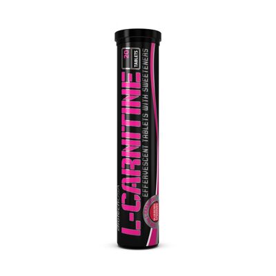Biotech USA Effervescent L-Carnitine 500 mg Blueberry Raspberry 20 Tablets