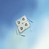 12 high quality electrodes mm. 50x50, universal, suitable for all brands of 2mm pin plugs, washable, do not need gel view 3