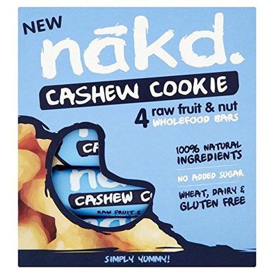 Nakd Free From Cashew Cookie Multipack 4 x 35g