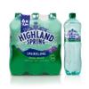 Highland Spring Sparkling Water, 1 l, Pack of 6 view 1