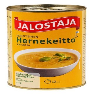 JALOSTAJA Canned Pea Soup 435g Finland (Set of Three)