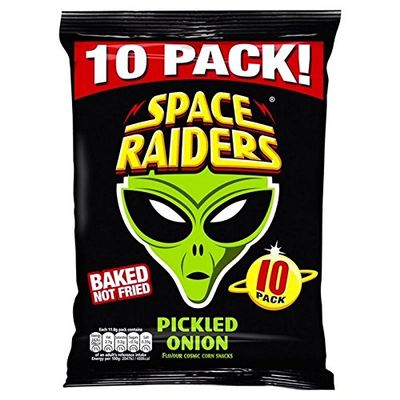 Space Raiders 10 Pack Pickled Onion 10 x 11.8g