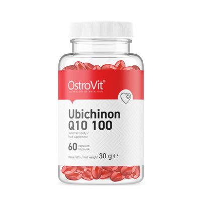 Ostrovit Ubichinon CoQ10 100mg Softgels, Coenzyme Ubiquinone for Heart Health & Healthy Blood Pressure Levels, 2 Month Supply - 60 Count