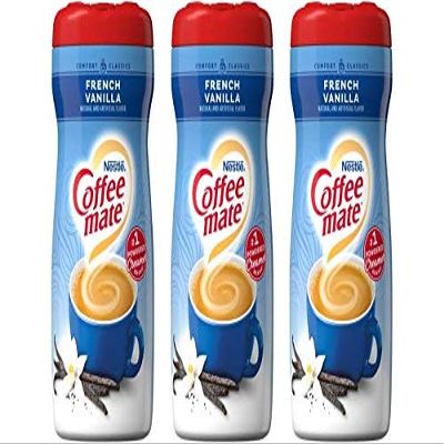 Nestl Coffee-Mate French Vanilla Coffee Cream Powder Multipack of 3 (3 x 425 g)