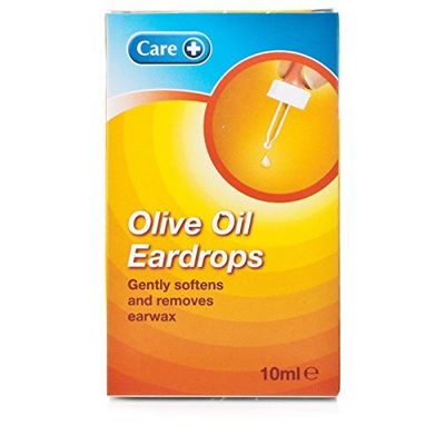 Care Olive Oil Ear Drops 10 ml Loosening & Removal Of Wax (Pack of 2)