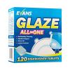 Evans C002AEV Glaze All in One Dishwasher Tablets - 120 Tablets view 1