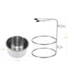Anself 2-in-1 Shaving Bowl and Holder, Men's Shaving Set, Bowl + Blade Holder, Soap, W4466-CR20VA view 4