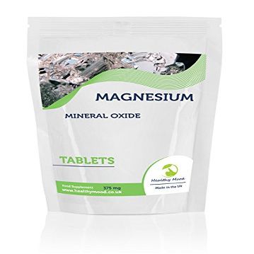 Magnesium Mineral Oxide 375 Mg 180 Tablets Pills Quality Products Nutrition Health Food Supplements HEALTHY MOOD UK
