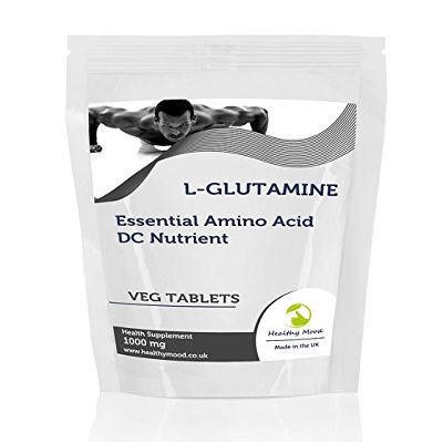 L-Glutamine 1000mg Essential Amino Acid 90 Vegetarian Tablets Pills Health Food Supplements Nutrition HEALTHY MOOD