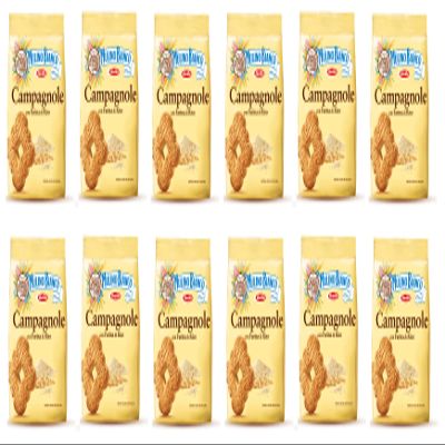 MULINO BIANCO Multipack Of 12 Packs Of 700 Grams Each Campagnole Biscuits