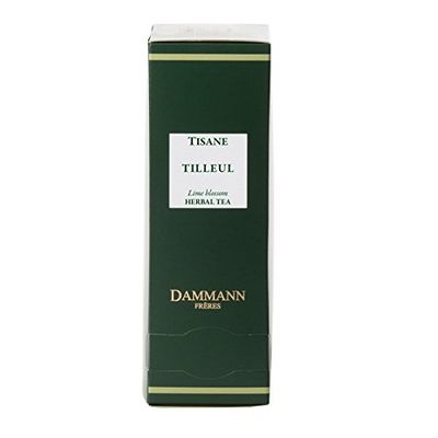 Dammann Frres - Lime Herbal Tea - 24 Individual Sachets