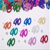 14g 40th Mix Happy Birthday Party Glitz Table Confetti Sprinkles Decorations view 2
