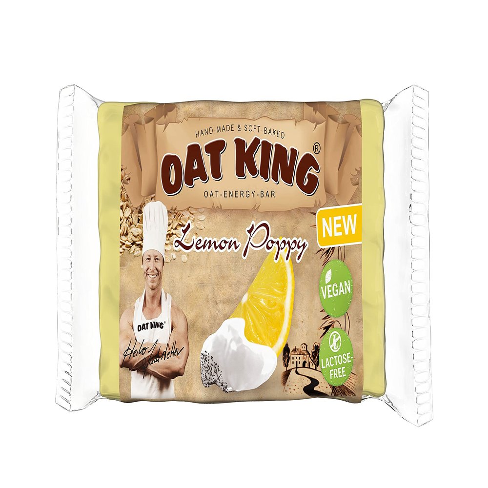 Lsp Oat King Lemon Poppy Energy Bar, 95 g