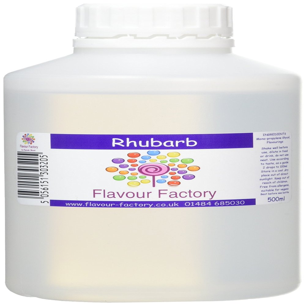 Flavour Factory Intense Food Flavouring Rhubarb 500ml