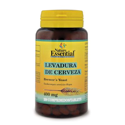 Beer Yeast 400 MG. 250 Tablets. (one)