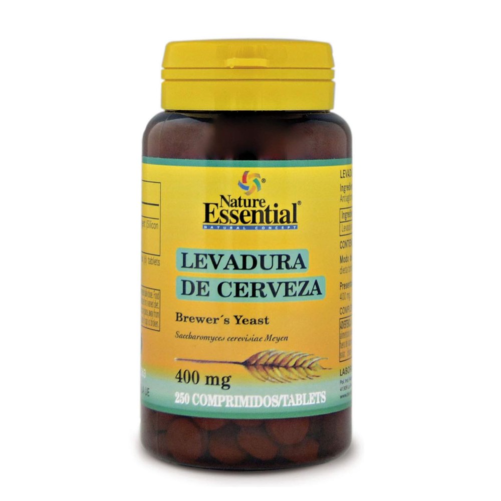 Beer Yeast 400 MG. 250 Tablets. (one)