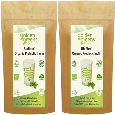 2X 250g Greens Organic Prebiotic Inulin Supplement