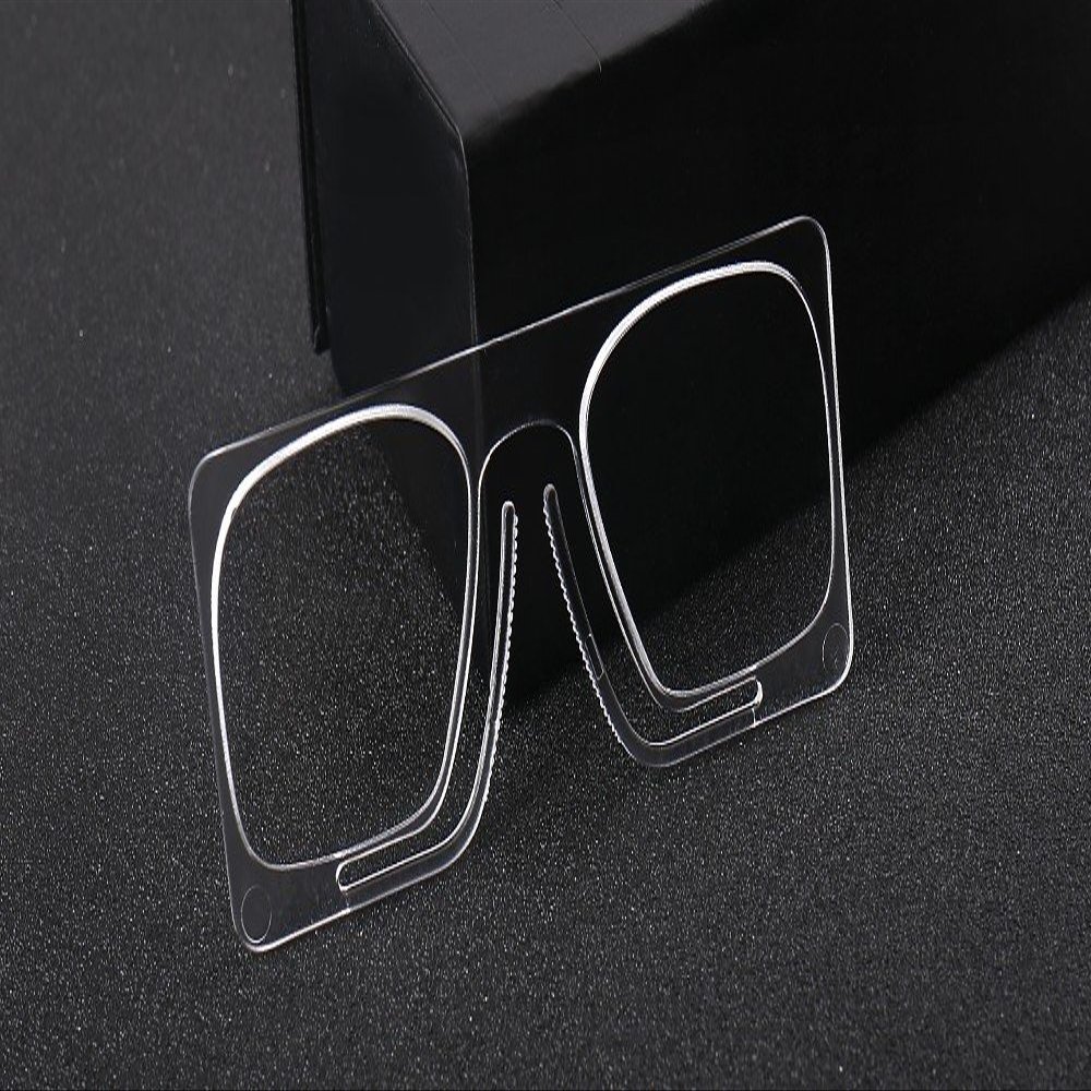 +2.50 Card wallet / pocket Reading Glasses for any emergency pince nez style +2.50.