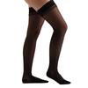 EvoNation Women's USA Made Thigh High Graduated Compression Stockings 20-30 mmHg Firm Pressure Ladies Sheer Socks Lace Top Quality Support Hose - Best Comfort Circulation (Medium, Black) view 2