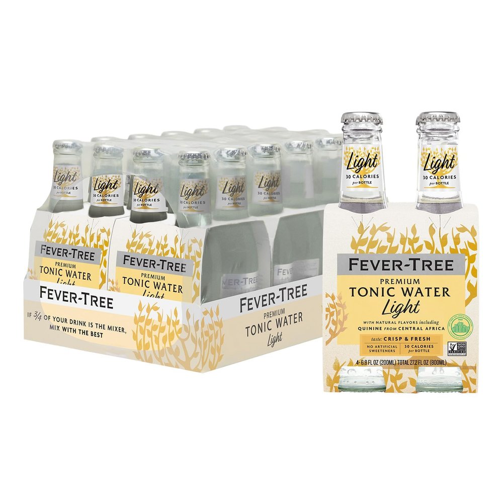 FEVER-TREE|Fever Tree Light Tonic Water, 24x20cl
