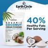Earth Circle Organics Coconut Cream Powder 1 lb view 3