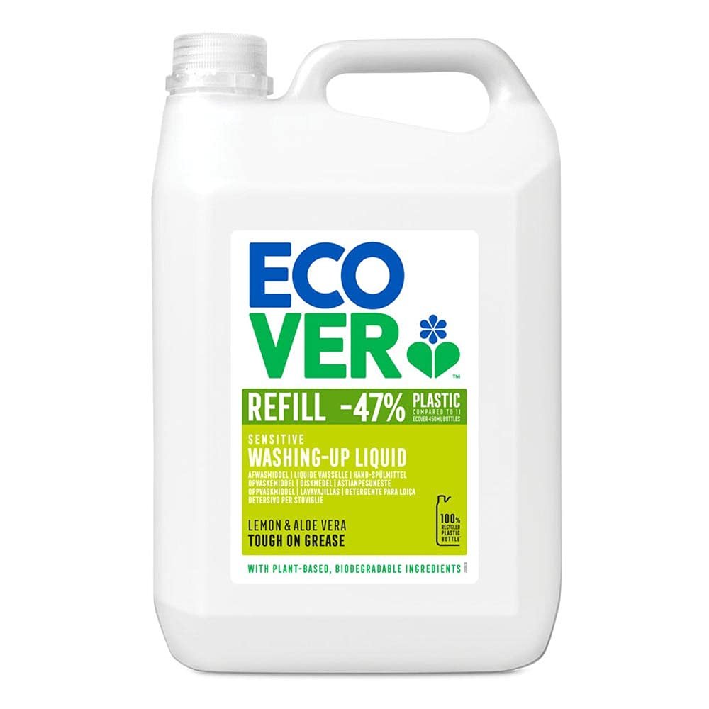 Ecover Washing Up Liquid Lemoloe V 5000 ML x 6 (Pack of 6)