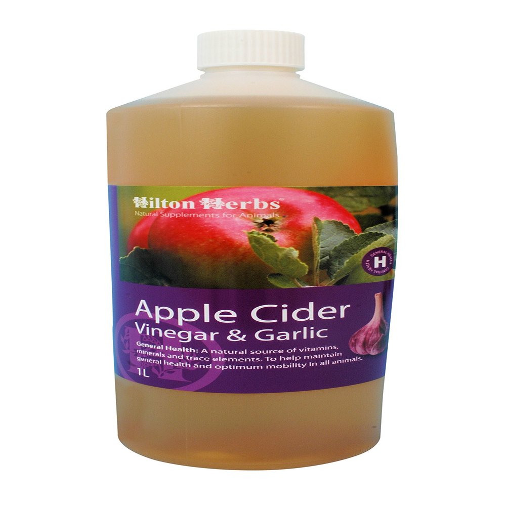 Hilton Herbs Vinegar Cider / Garlic for Horses 1 Litre