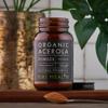 KIKI Health Organic Acerola Powder | High Vitamin C Content, Potent Antioxidant, Immune System Boost, Skin & Bones Support, Versatile & Easy to Use | Barbados Cherry Powder for Natural Wellness -100 g view 3