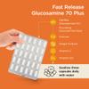 Healthspan Fast Release Glucosamine 70 Plus | 120 Capsules | with Vitamin C & Vitamin D3 | Easy to Digest | Calcium | Ginger | Vegetarian view 4