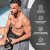 BioTechUSA Black Blood CAF+ | Preworkout Drink Powder | 12 Active Ingredients | 200mg Caffeine per Serving | Sugar, Lactose, and Gluten-Free, 300 g, Blueberry view 2