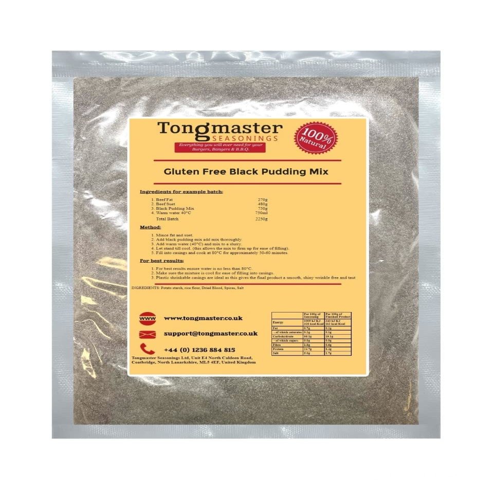 Black Pudding Complete Spice Mix - 750g (Makes a 2.25kg Batch) Gluten Free