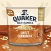 Quaker Oat So Simple Sweet Cinnamon Porridge Pots, 57 g, (Pack of 8) view 2