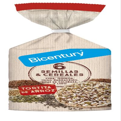 Bicentury - Rice Pancakes with Seeds and Cereals - 112g