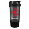 Dymatize Protein Shaker Bottle 500ml with supplement storage compartment  Including Strainer for Lump-free Shakes  Leak-Proof & Dishwasher safe, BPA & DHEP free view 1
