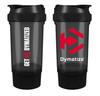 Dymatize Protein Shaker Bottle 500ml with supplement storage compartment  Including Strainer for Lump-free Shakes  Leak-Proof & Dishwasher safe, BPA & DHEP free view 4
