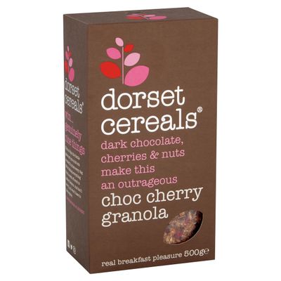 Dorset Cereals Chocolate and Cherry Granola, 500g
