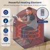 SereneLife Portable Home Sauna Tent, One Person Infrared Steam Sauna Box with Heating Foot Pad, Chair & Remote Control, Indoor Personal Spa Steam Room for Relaxation & Detox view 4